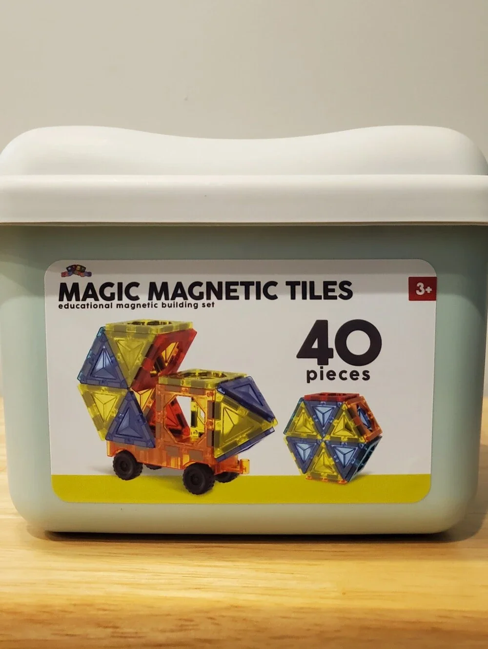 Magnetic Building Set 40-Piece